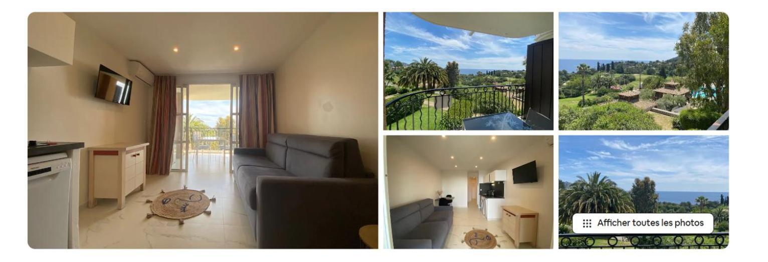 Cap Esterel Vue Mer Et Climatise Saint-Raphael  Ngoại thất bức ảnh